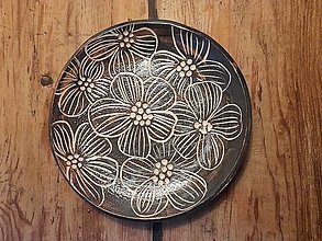 Nádoby - Keramický tanier priemer 25 cm - 16212602_
