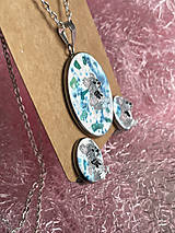 Sady šperkov - 50% ZĽAVA - Betonový náhrdelník a náušnice v dárkovém setu - 16214705_