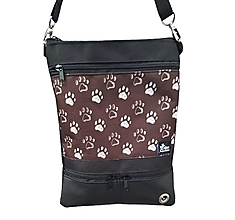 Iné tašky - Taška pre venčenie psov crossbody Paws - 16217155_