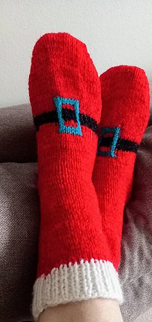 Ponožky, pančuchy, obuv - Recy veci vianočné ponožky - 16215418_