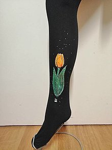Ponožky, pančuchy, obuv - Tulipán "M" , "L" - 16216650_