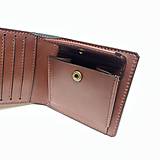 Pánske tašky - Pánska peňaženka - 4karty (hnedá) - 16220973_