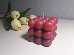 Sviečky - Ručne robené sviečka s obsahom esenciálnych vonných olejov - BABL - korenisté ovocie - 16220128_
