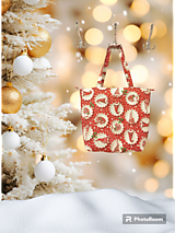 Nákupné tašky - Vianočná taška - 16221991_