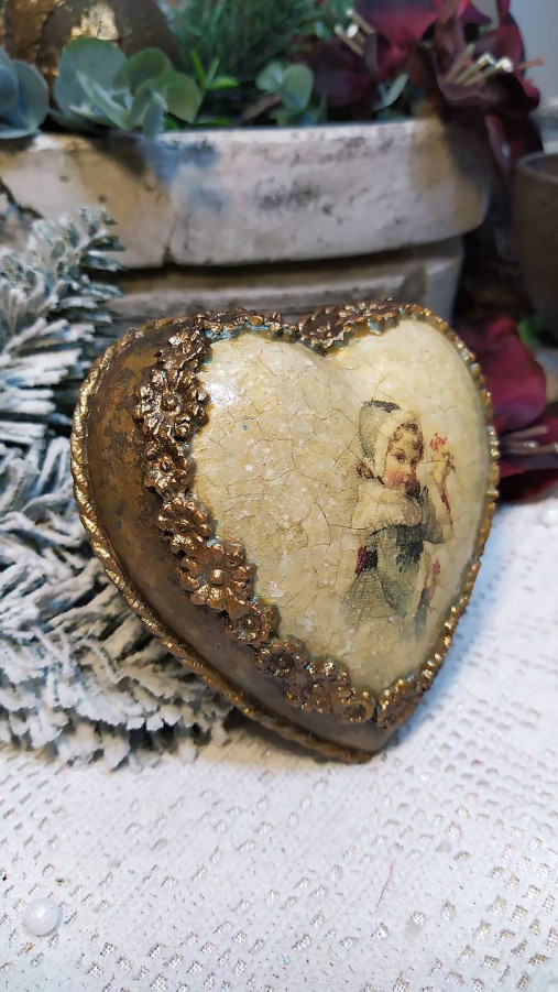 Dekorácie - "Markétka" srdce - 16221958_