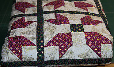 Úžitkový textil - Patchworková deka "Tulip" (patchworková deka) - 16223972_