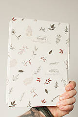 Papiernictvo - Zápisník / diár / notes "Botanicals " - 16225184_