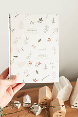 Papiernictvo - Zápisník / diár / notes "Botanicals " - 16225185_