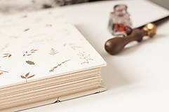 Papiernictvo - Zápisník / diár / notes "Botanicals " - 16225188_