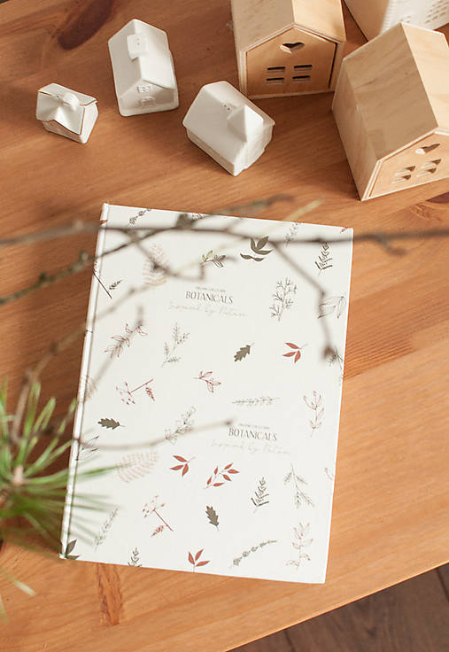Papiernictvo - Zápisník / diár / notes "Botanicals " - 16225183_
