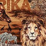 Papier - Servítka Afrika - zvieratá safari 4ks (S96) - 16225815_