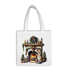 Iné tašky - Bavlnená taška - Vianoce 3 - 16225751_