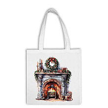 Iné tašky - Bavlnená taška - Vianoce 6 - 16225754_