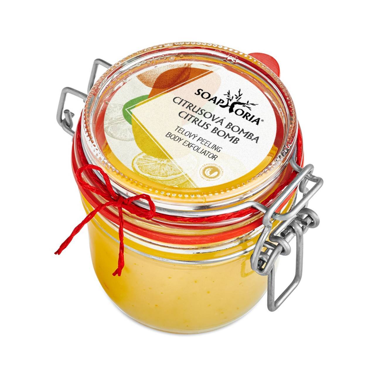 Citrusová bomba - organický soľný telový peeling Soaphoria