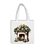 Iné tašky - Bavlnená taška - Vianoce 10 - 16226293_