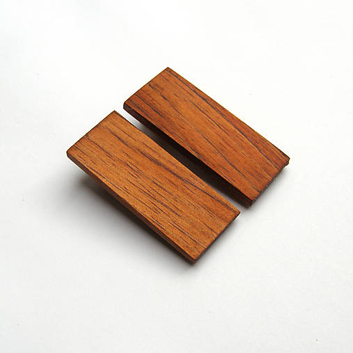 Ozdoby do vlasov - Drevené pinetky do vlasov - cédrové - 16226590_