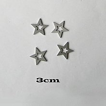 Polotovary - Hviezda 3cm - preglejka - bal.4ks - 16227017_