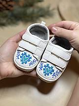 Detské topánky - maľované topánočky - 16228944_