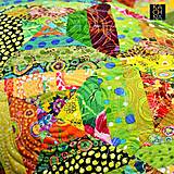 Úžitkový textil - Patchworkový polštář – udělejme si už jaro - 16229258_