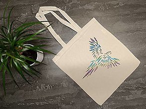 Nákupné tašky - Nákupná taška s motívom papagája - 16230000_