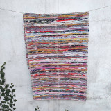 Úžitkový textil - Ručne tkaný koberec, multifatebný č.2, 60x155cm - 16231041_