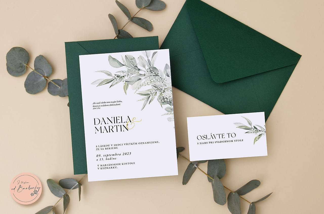 Svadobné oznámenie C#31