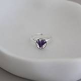 Prstene - Živicový prsteň Nevädza poľná - 16231216_