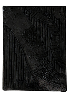 Fotografie - Texture Art - Black 40x30 cm Štruktúrovaný obraz - 16232005_