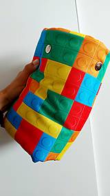 Detský textil - Výpredaj - rukávnik s minky LEGO - 16233368_