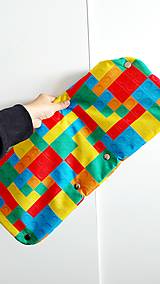Detský textil - Výpredaj - rukávnik s minky LEGO - 16233370_