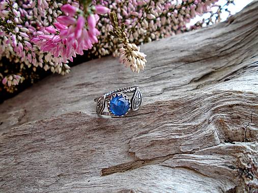 Strieborny prsteň Ag925 Kyanit