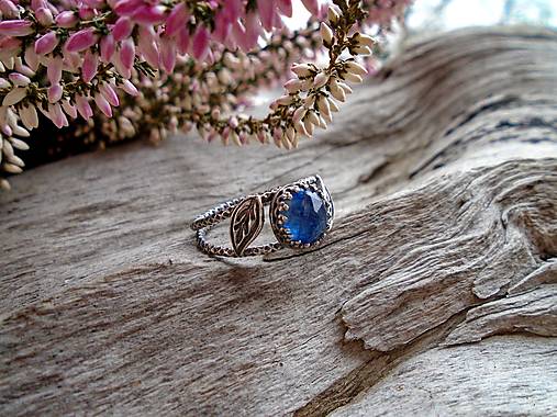 Strieborny prsteň Ag925 Kyanit