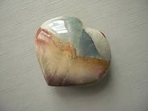 Minerály - Srdíčko 34 mm - jaspis pestrý, č.11f - 16235518_