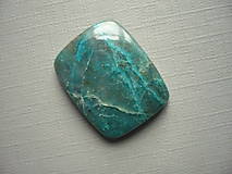 Minerály - Kabošon - chrysokol 24 mm, č.2f - 16235541_