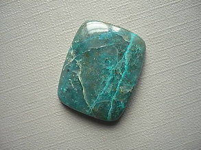 Minerály - Kabošon - chrysokol 24 mm, č.2f - 16235540_