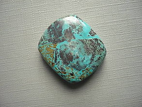 Minerály - Kabošon - chrysokol 22 mm, č.5f - 16235542_