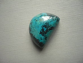 Minerály - Kabošon - chrysokol 22 mm, č.8f - 16235544_