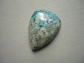Minerály - Kabošon - chrysokol 27 mm, č.10f - 16235561_