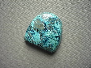Minerály - Kabošon - chrysokol 21 mm, č.12f - 16235563_