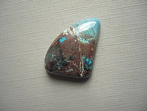Minerály - Kabošon - chrysokol 22 mm, č.16f - 16235577_