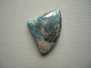Minerály - Kabošon - chrysokol 23 mm, č.18f - 16235583_