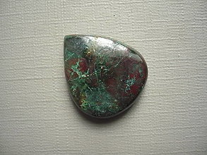 Minerály - Kabošon - chrysokol 23 mm, č.23f - 16235634_