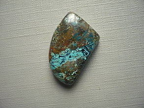 Minerály - Kabošon - chrysokol 22 mm, č.25f - 16235636_