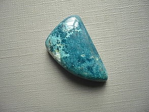 Minerály - Kabošon - chrysokol 25 mm, č.26f - 16235638_