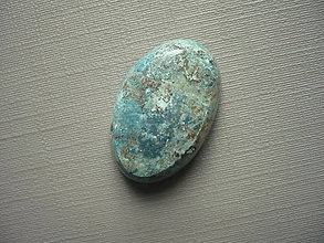 Minerály - Kabošon - chrysokol 23 mm, č.30f - 16235654_