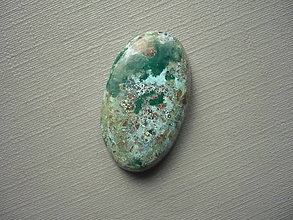 Minerály - Kabošon - chrysokol 26 mm, č.34f - 16235668_