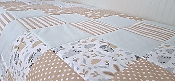 Úžitkový textil - Prehoz / deka na posteľ - 16236307_