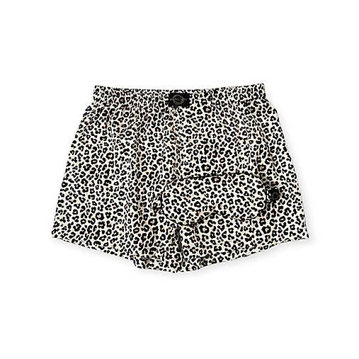 Pánske oblečenie - Hodvábne trenírky a maska na spanie - leopard - 16237064_