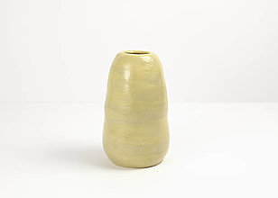 Dekorácie - Keramická váza Slnečná Žltá - 16236363_