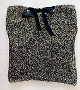 Topy, tričká, tielka - Luxusný ručne pletený top - 16236245_